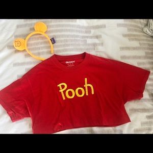 Winnie the Pooh Women’s Crop Top and Ears